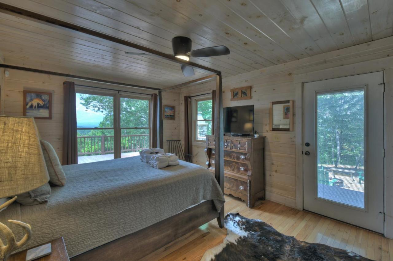 Villa Champagne Chalet - Cuddleup à Morganton Extérieur photo